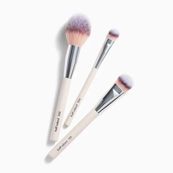 HALF CAKED The Essentials: Face Collection 3 Piece Brush Set - Picture 1 of 2